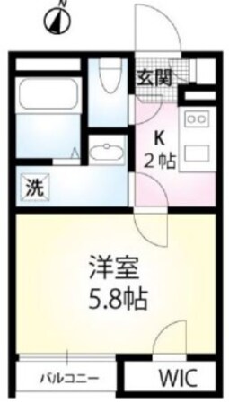 カーサツカサの物件間取画像